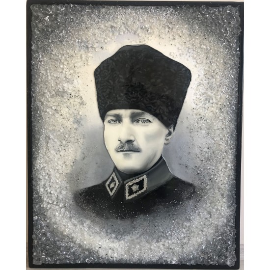 Atatürk - Songül Pamuk - Kayaçlar Kişisel Jeot Sergisi