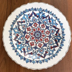 Klasik İznik Tabak Kompozisyon