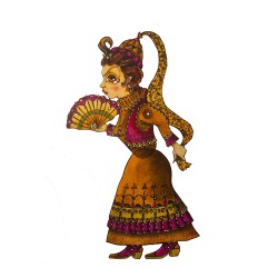 Yelpazeli Kız Yelpazeli Kız