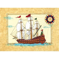 Çift Güverteli Osmanlı Kalyonu