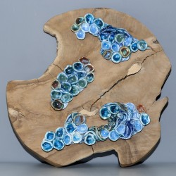 Ahşap Üzeri Doku - Seramik