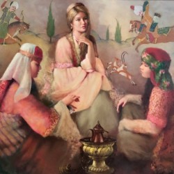 Anılarıyla Eski Eşyalar - Yağlıboya